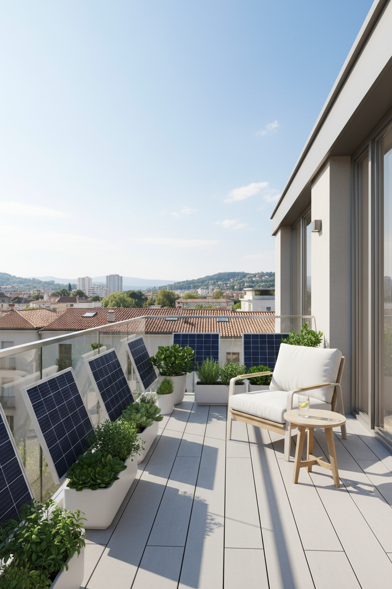 High Performance  Solar Solutionsfor Every Balcony